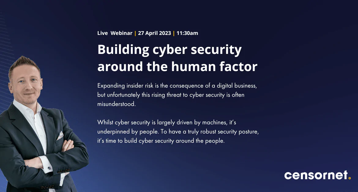 Building cyber security around the human factor