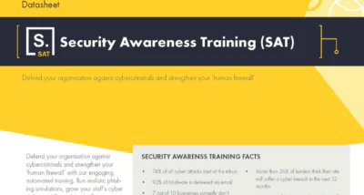 Security Awareness Training (SAT) Datasheet