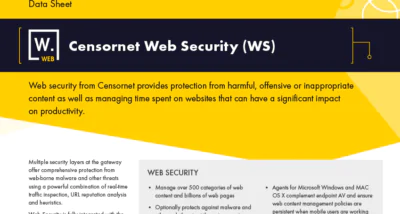 Web Security Datasheet