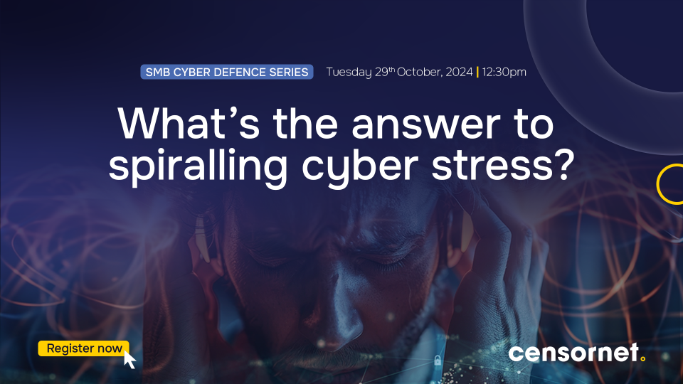 What’s the answer to spiralling cybersecurity stress?